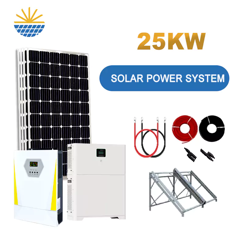 25kW Off-Grid Solar Power System