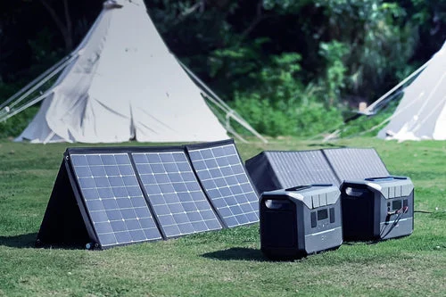 Solar generator with battery Outdoor use scenarios